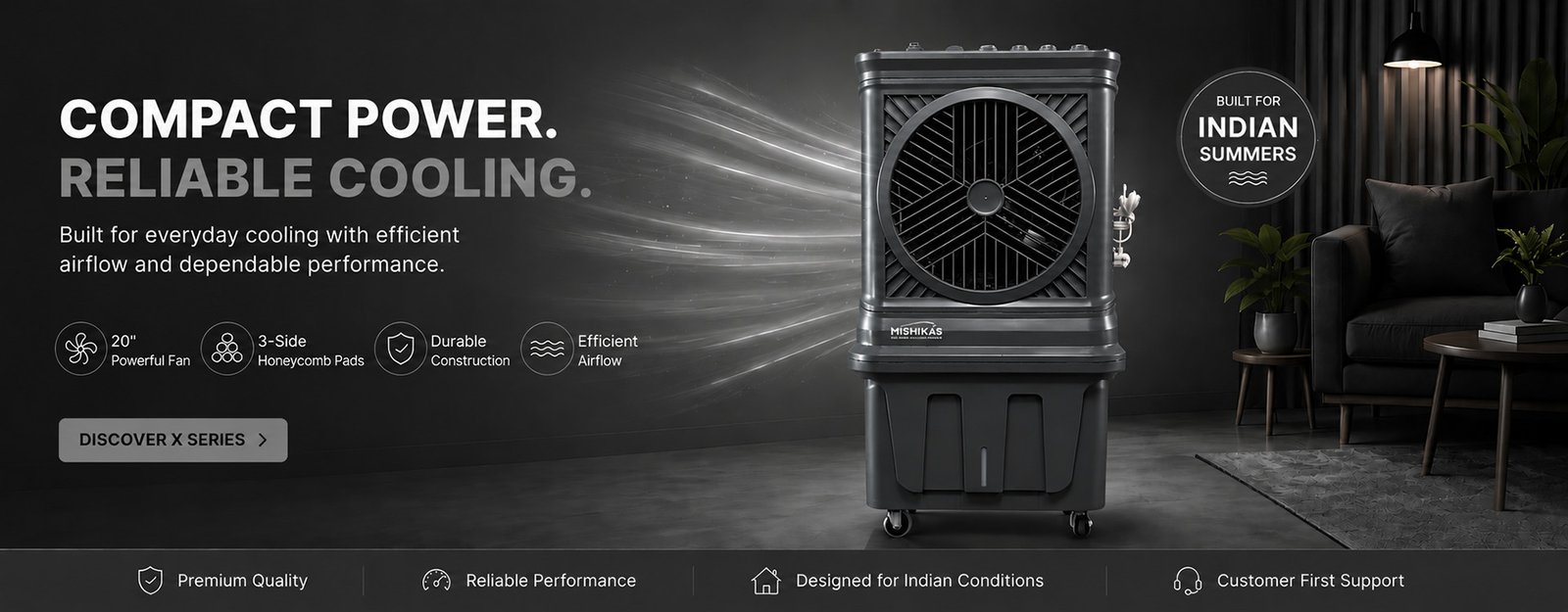 Compact Power. Reliable Cooling. — X Series