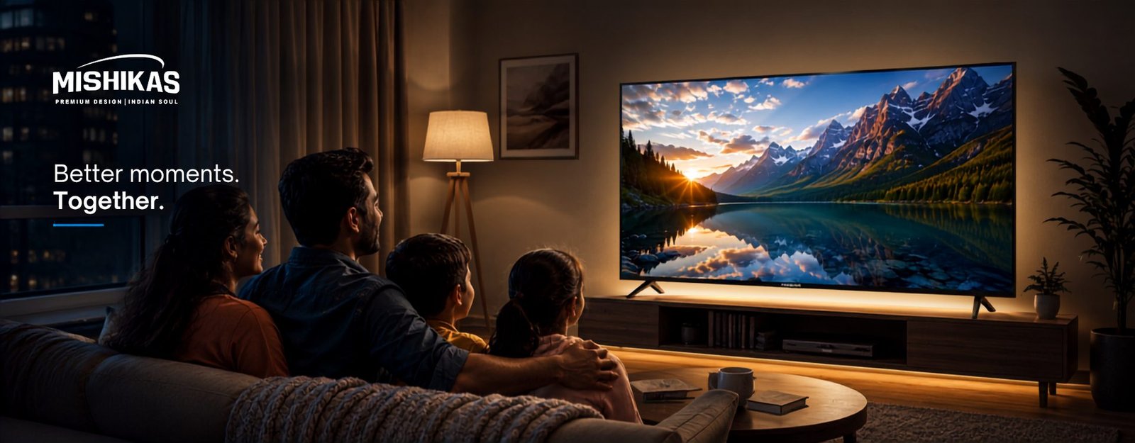Better Moments. Together. — Mishikas Smart LED TV