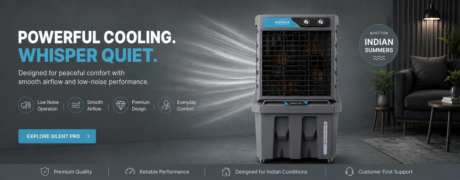 Powerful Cooling. Whisper Quiet. — Silent Pro